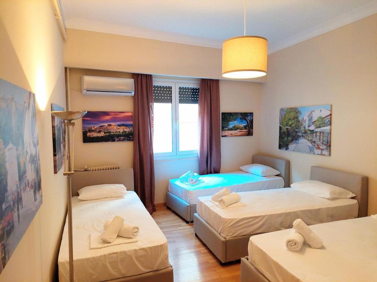 Grand Apartment In Parliament Square Athene Buitenkant foto