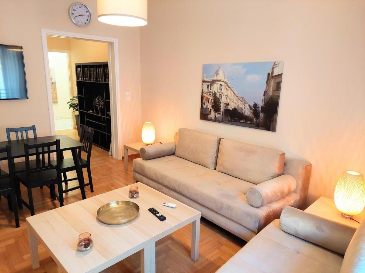 Grand Apartment In Parliament Square Athene Buitenkant foto