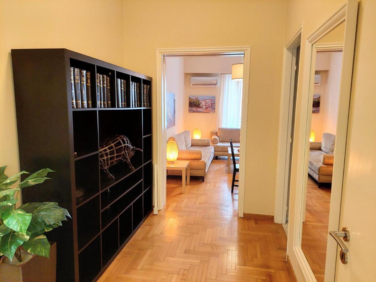Grand Apartment In Parliament Square Athene Buitenkant foto
