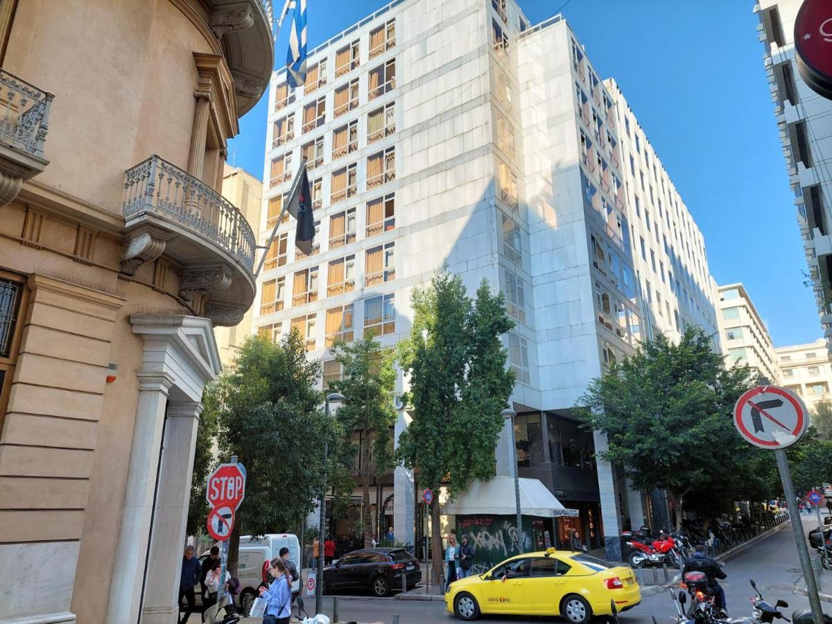 Grand Apartment In Parliament Square Athene Buitenkant foto